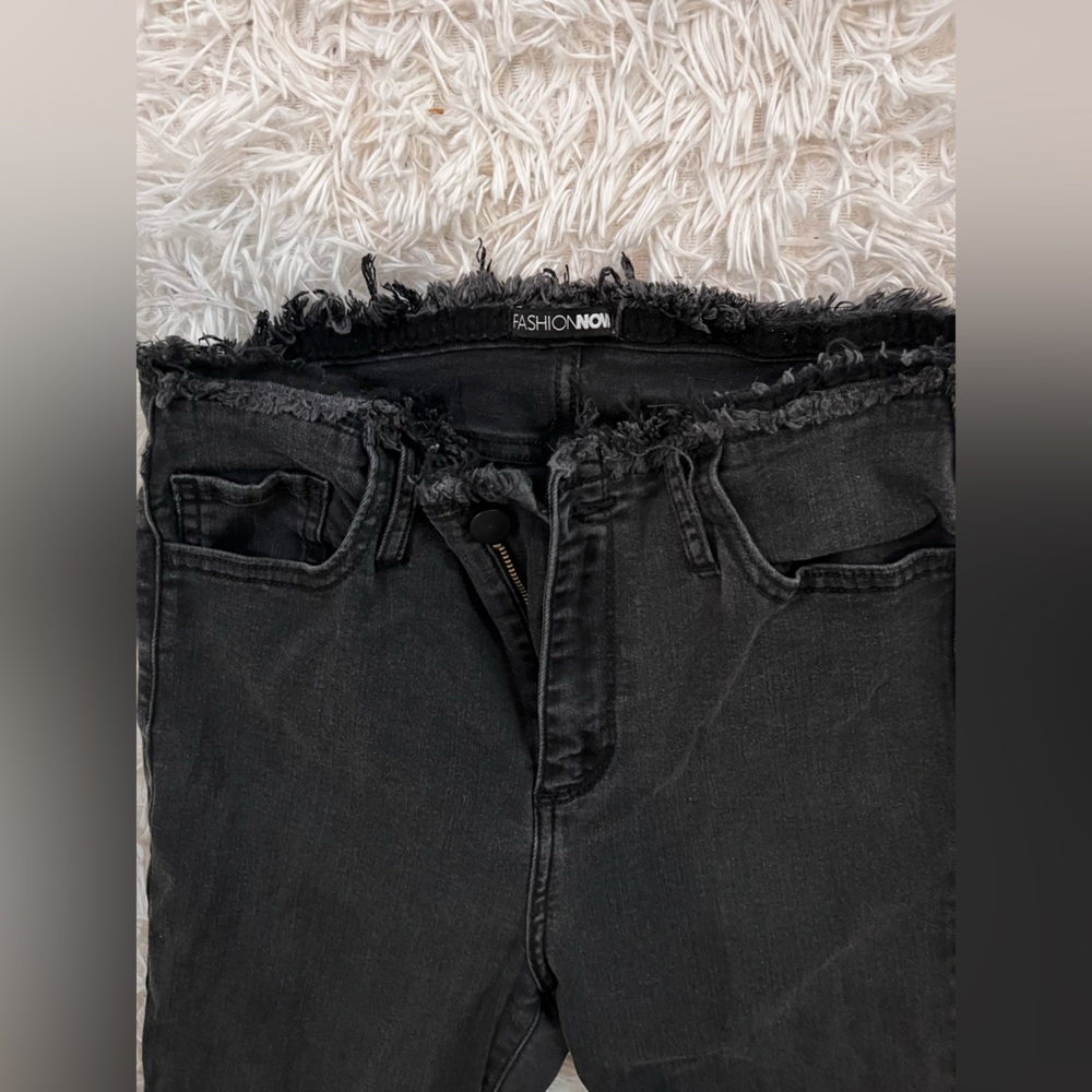 black fashion nova jeans